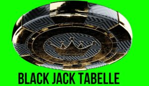 Black Jack Strategie Tabelle Chip