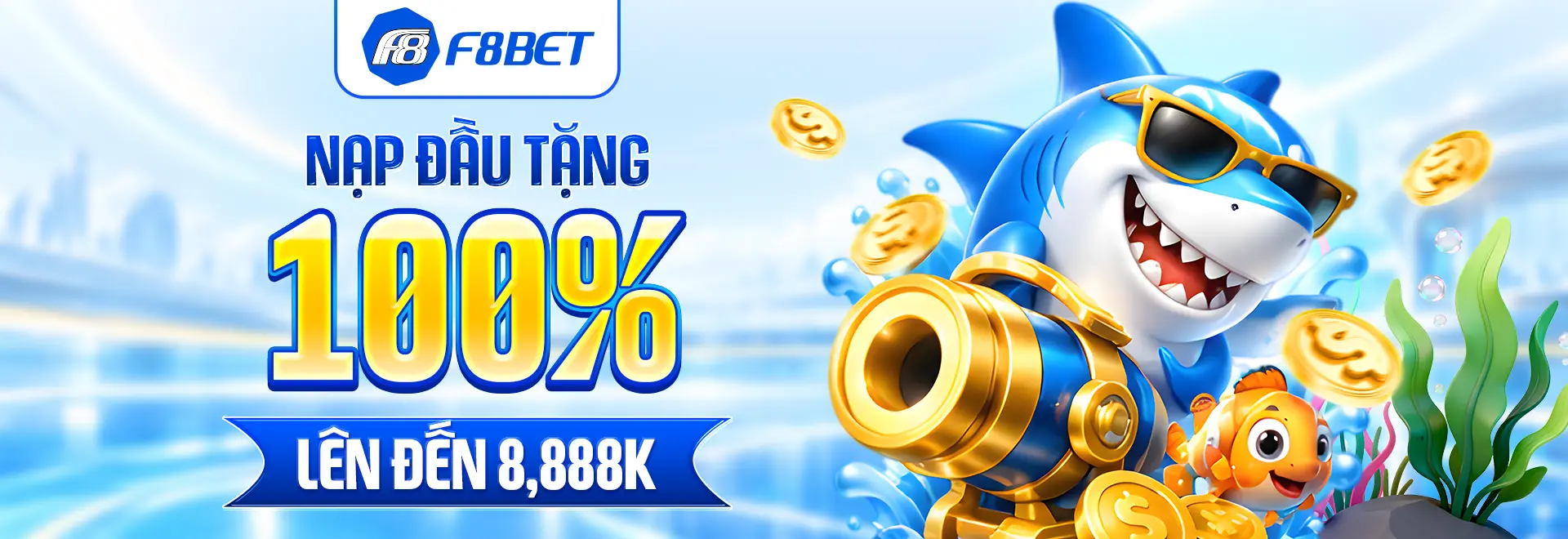 quà tặng tân thủ mới nhất tại f8bet casino